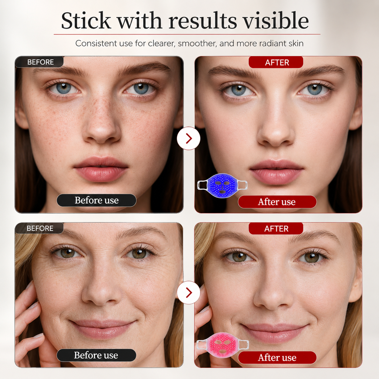 LumiAura Pro LED Face Mask