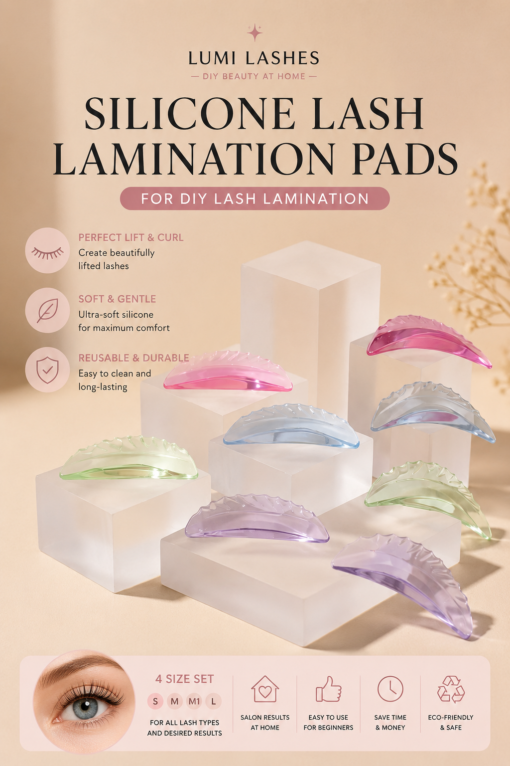 Korean Gel Lash Lift Pads