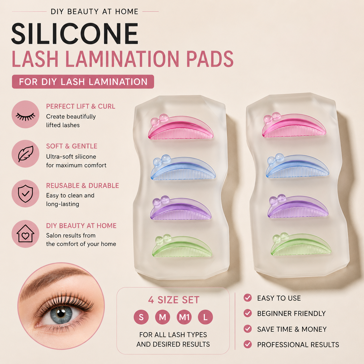 Korean Gel Lash Lift Pads